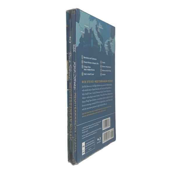 Rick Steves' Europe Mediterranean Mosaic Blu-ray+DVD 2010 8 Travel Episodes New - Picture 7 of 10